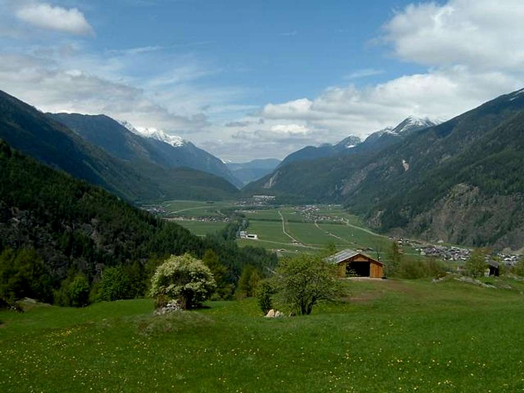 The Oetztal from top