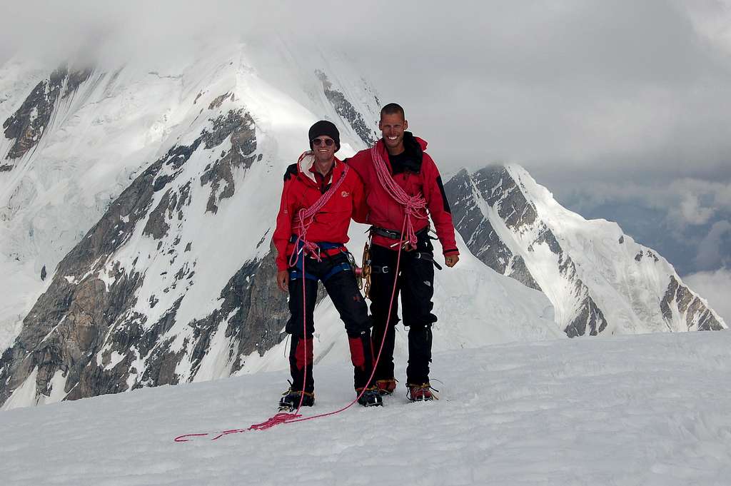 Me and Peter on the summit of Haigutum East