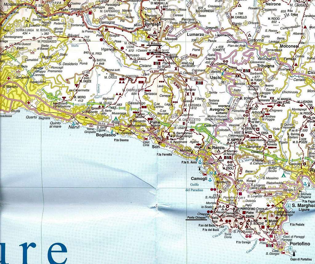 Great map of Croce Dei Fò
