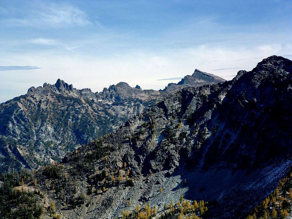 Trapper Peak from Bare Peak