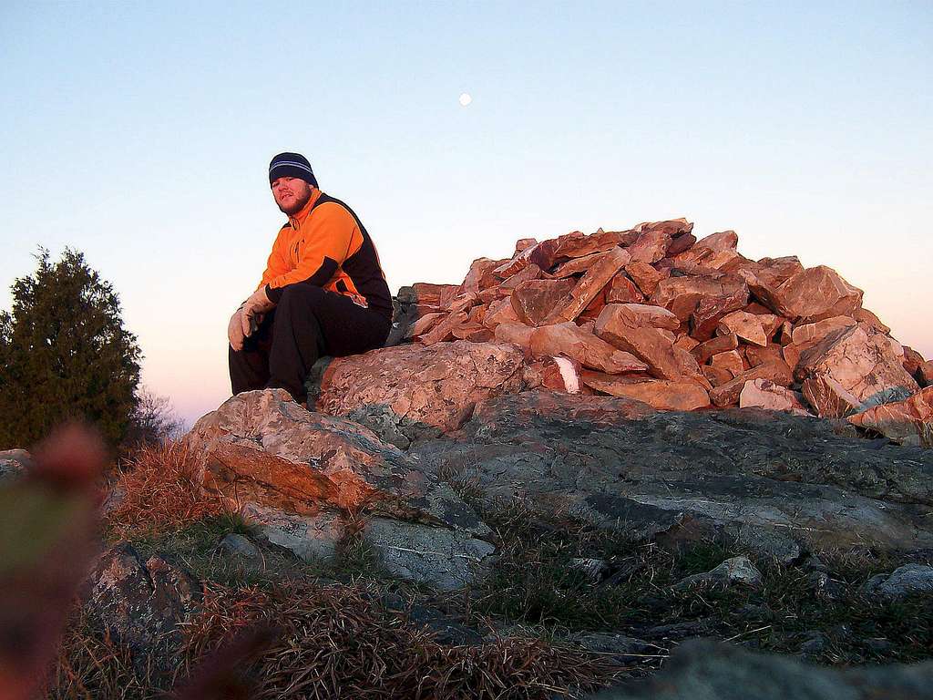 My self on the summit