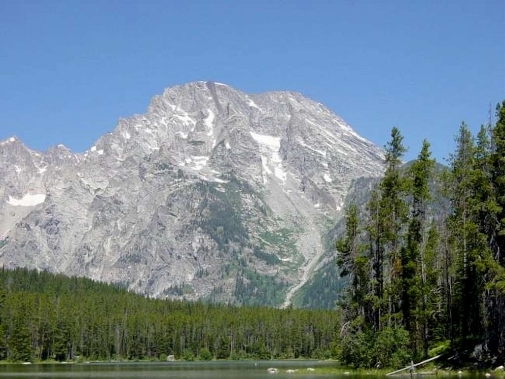 Mt. Moran from the Leigh Lake...