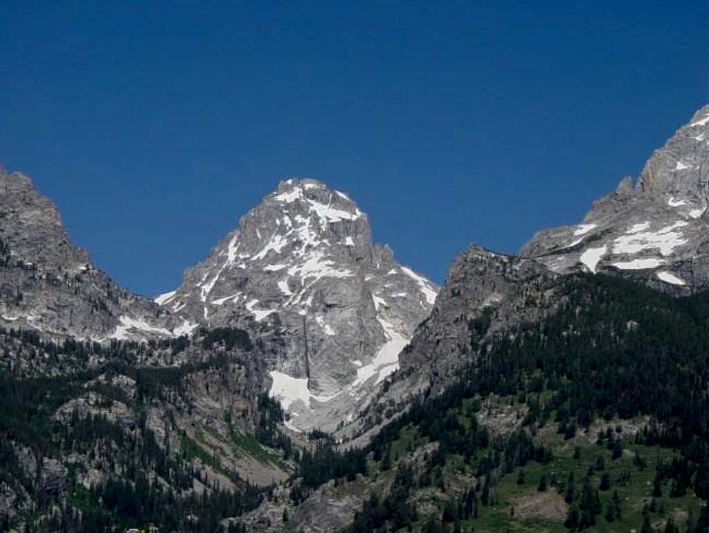 Middle Teton from the east....