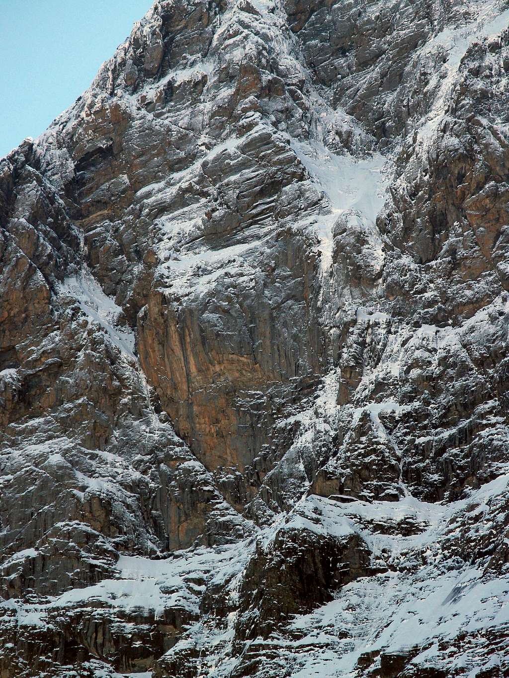 Eiger North Face close-up
