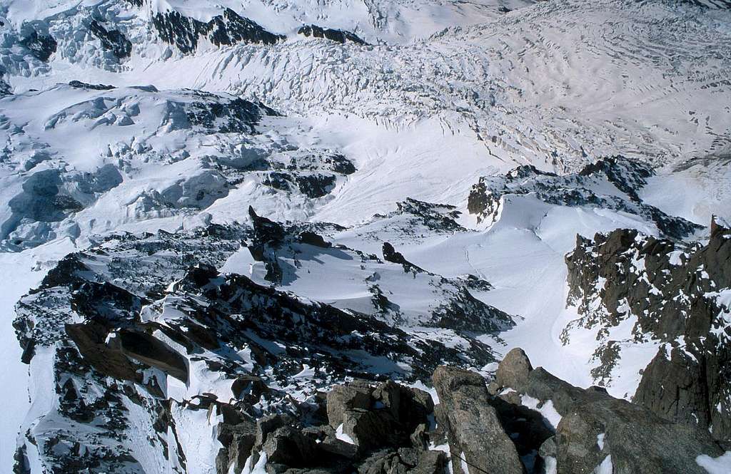Aiguille du Midi to Bossons glacier