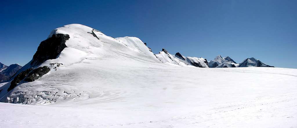 Il Breithorn (4165 m), dal Breithornpas (3831 m)