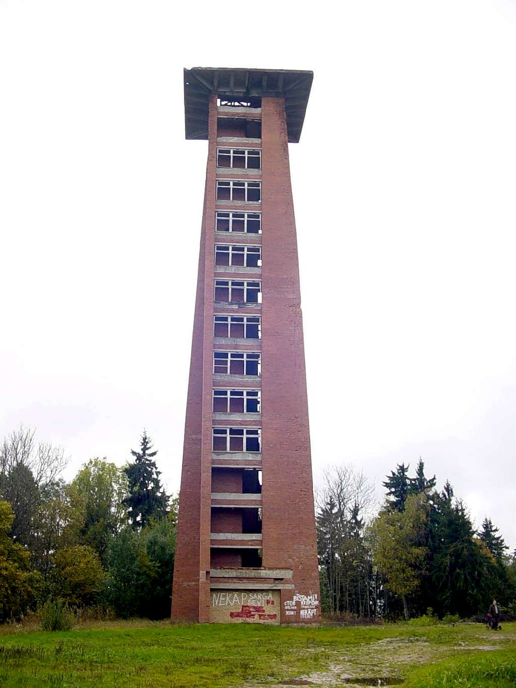 Old watchtower on the summit