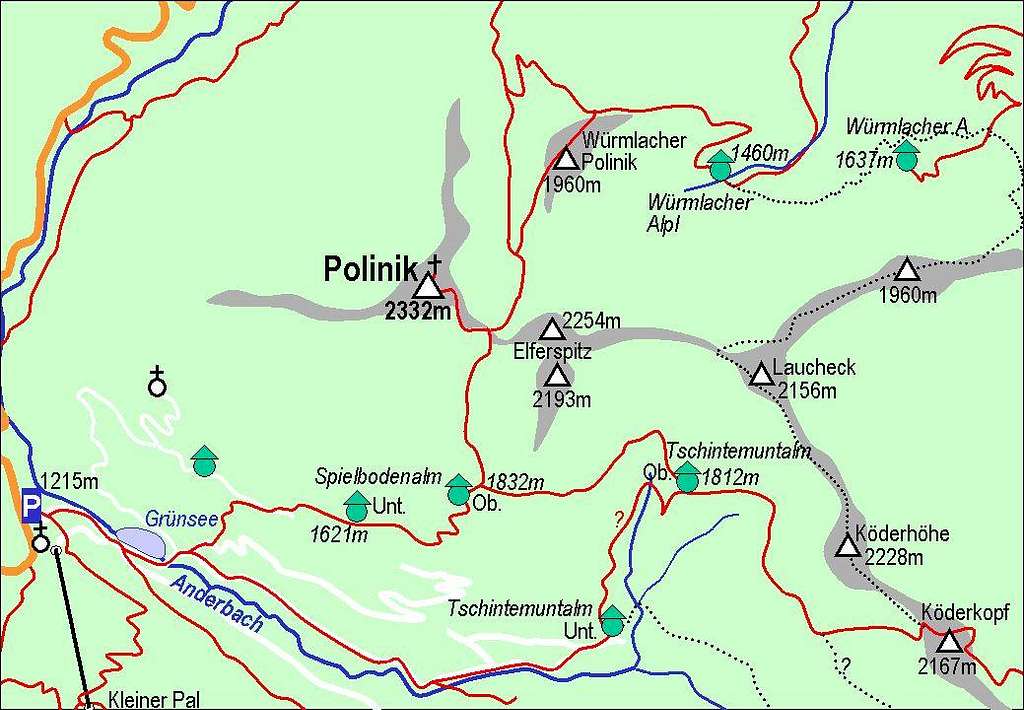 Polinik map
