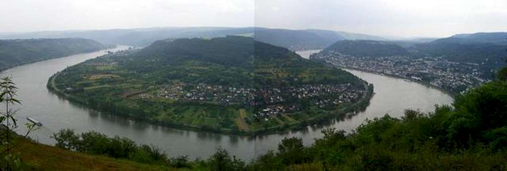 Panorma from Gedeonseck
