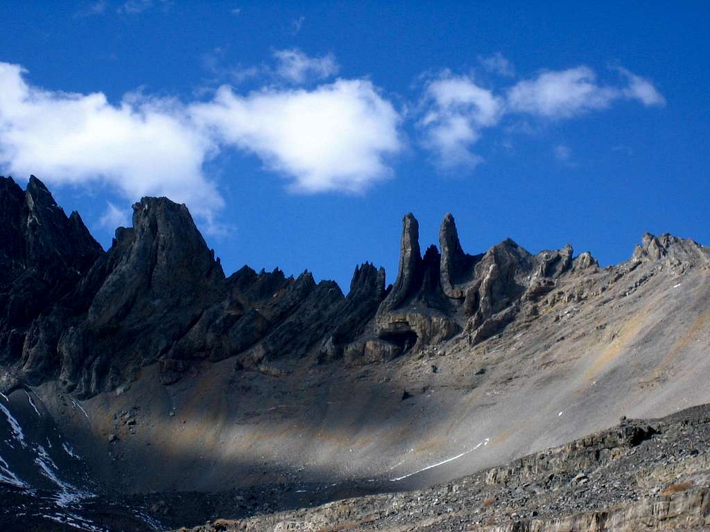 Limestone Mountain Pinnacles