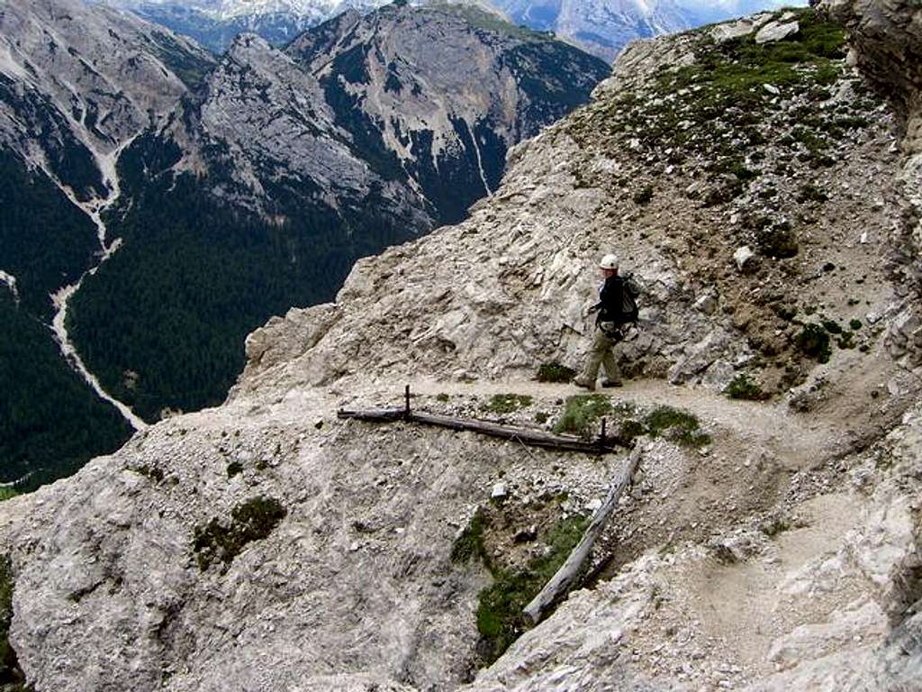 Sentiero ferrato Ivano Dibona
