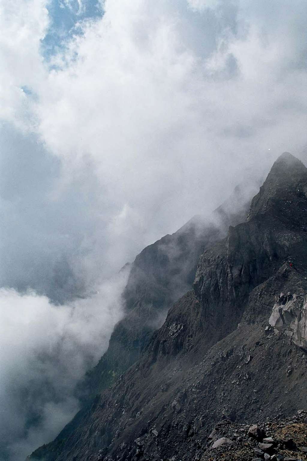 The Ridge to Peak 17 of Mt. Raung
