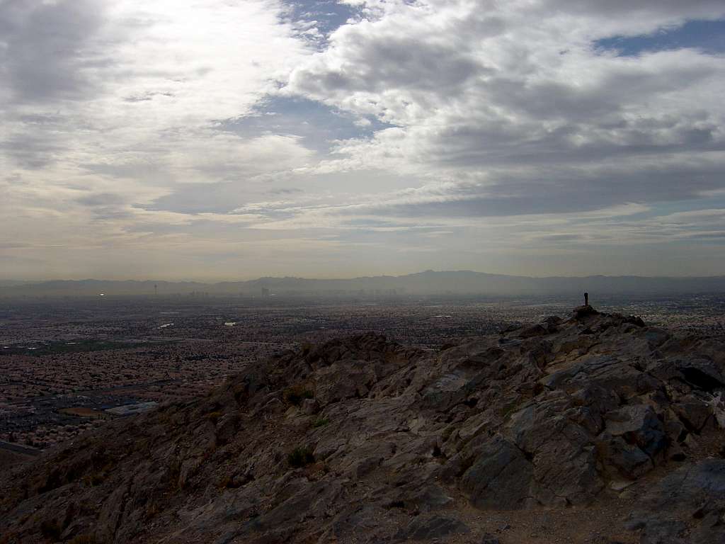 Summit with a view of Vegas