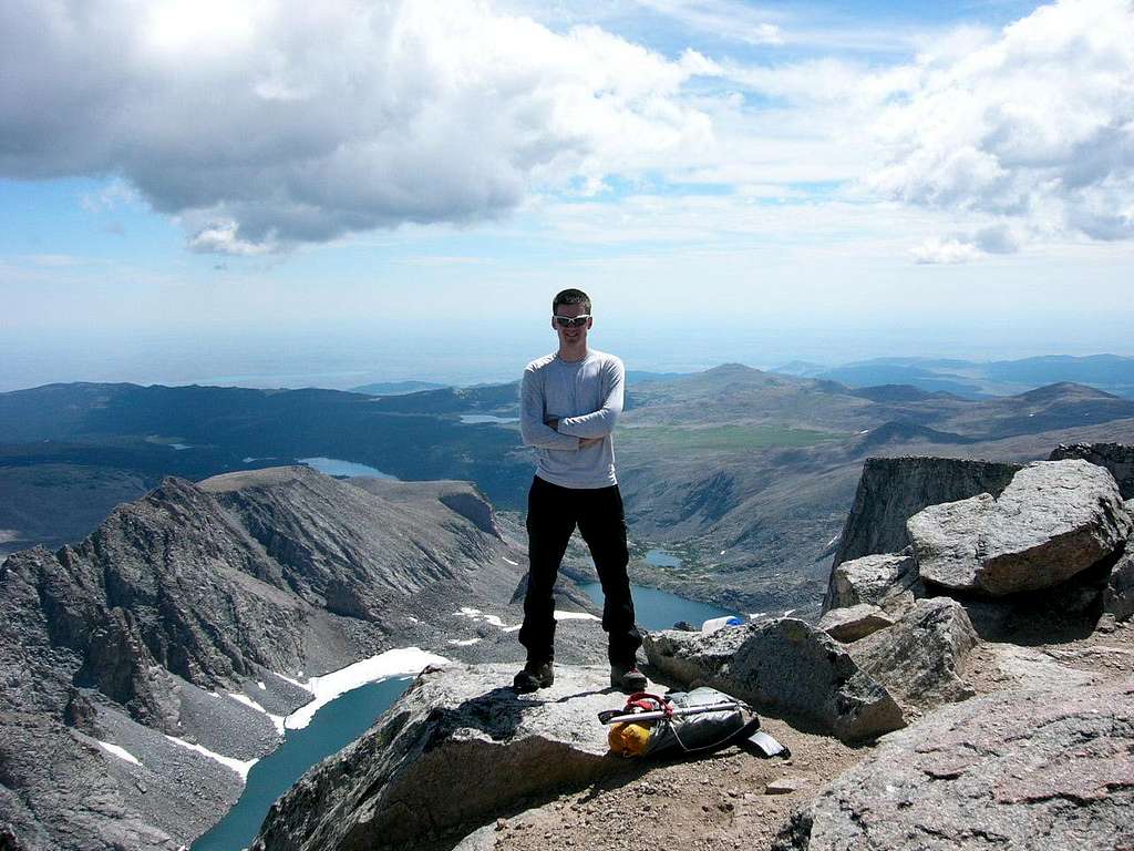 Cloud Peak summit