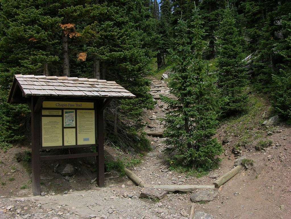 Chapin Pass Trailhead