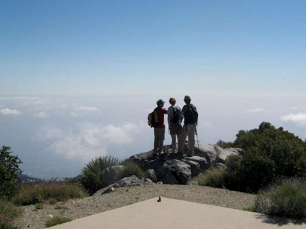 Mt. Disappointment (5,960') in San Gabriel Mtns.