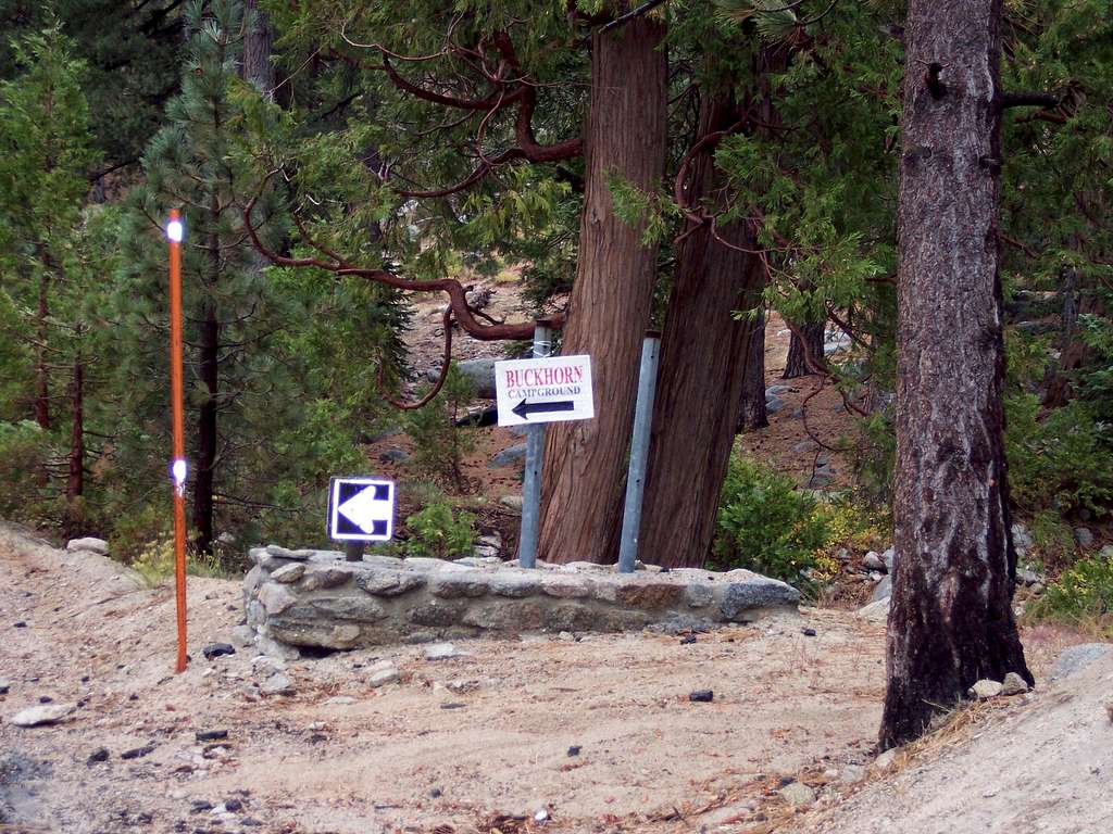 Buckhorn Campground Entrance