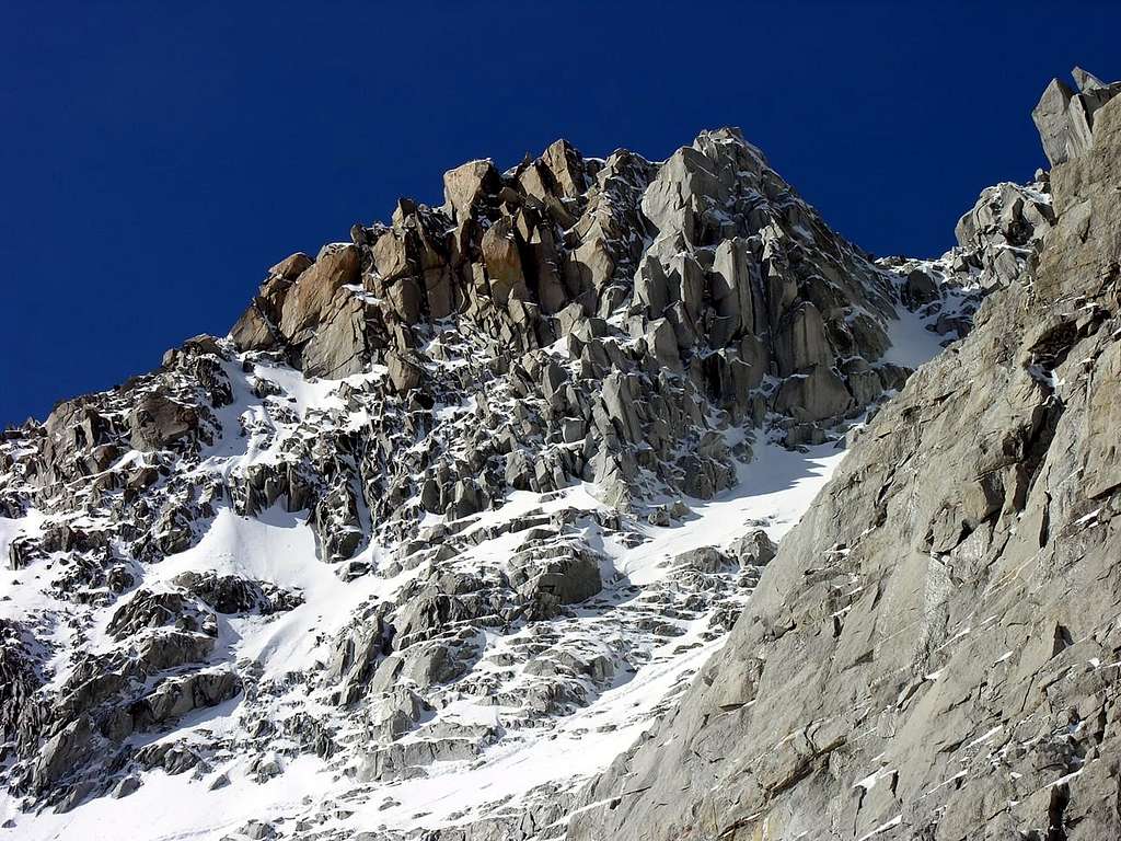 La cresta sud est della Tour Ronde (3792 m)