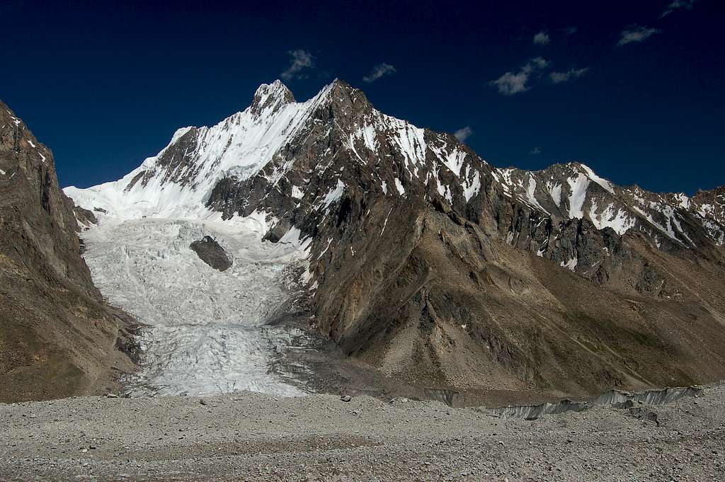NW Face of Hispar Sar (6400m)