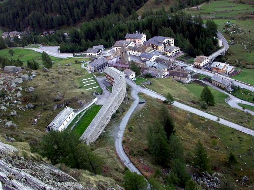 Valgrisenche village