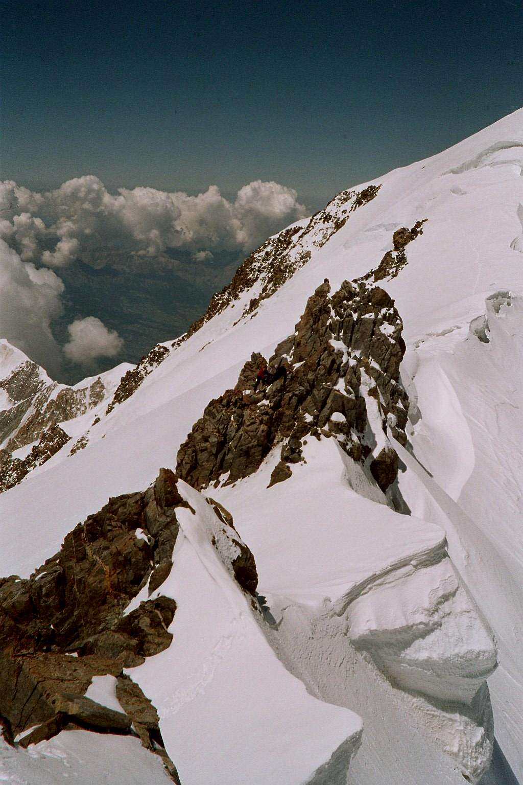 Ridge to Mont Blanc