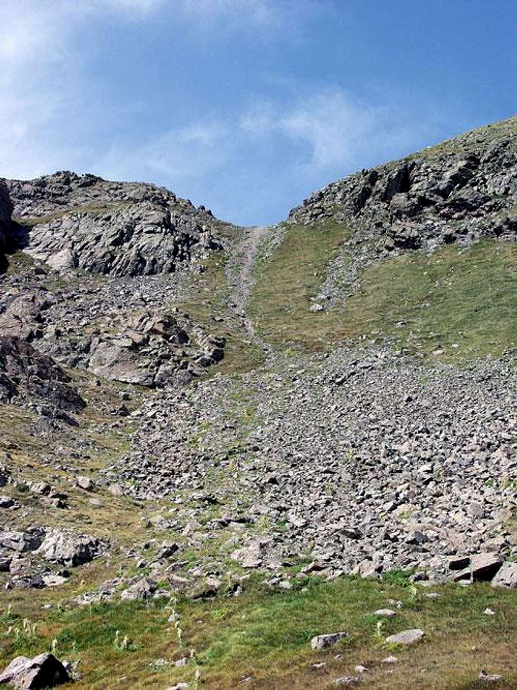Adams Saddle - approach from Willow Lake