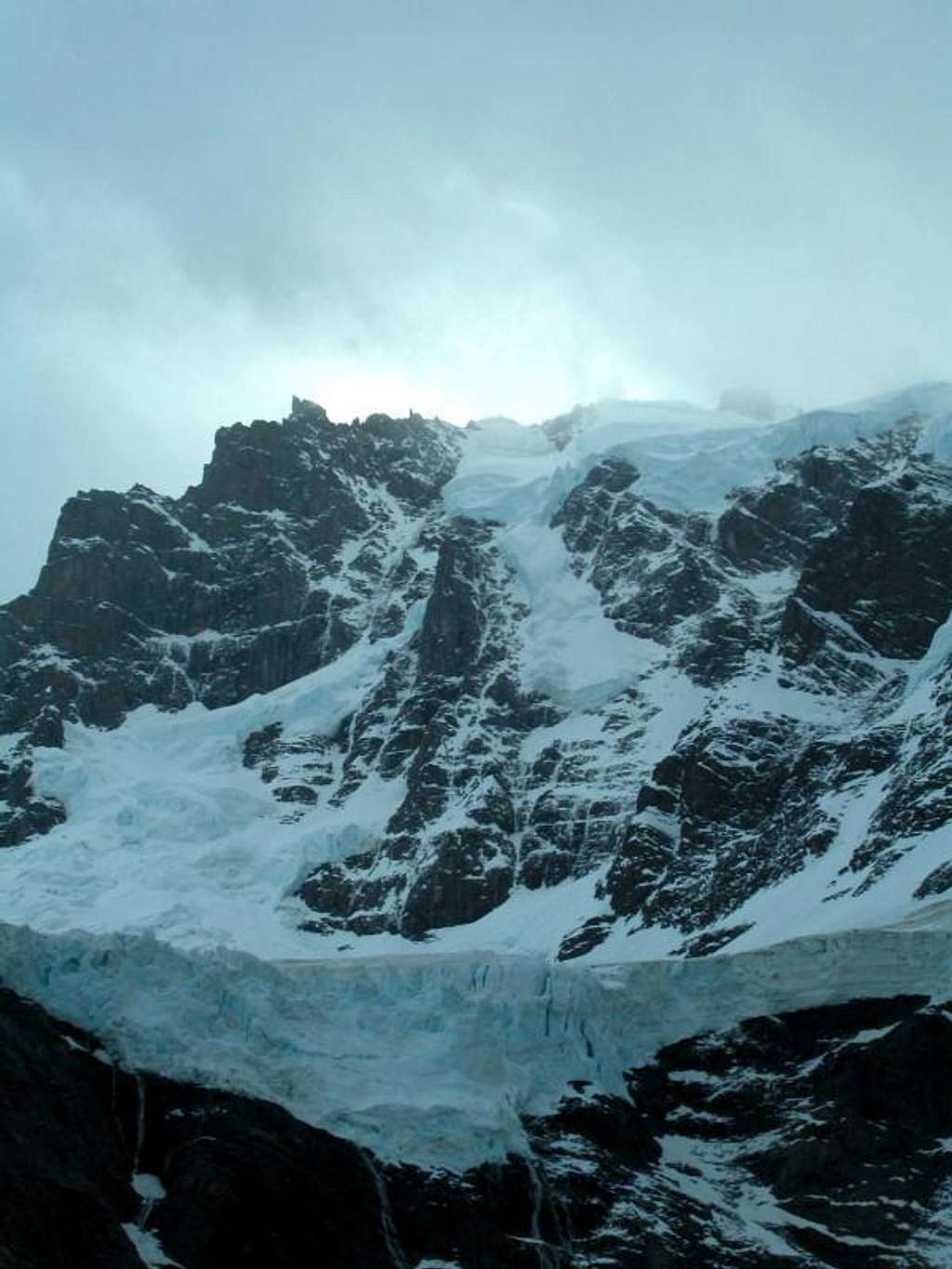 Torres del Paine - Glaciar de Los Frances