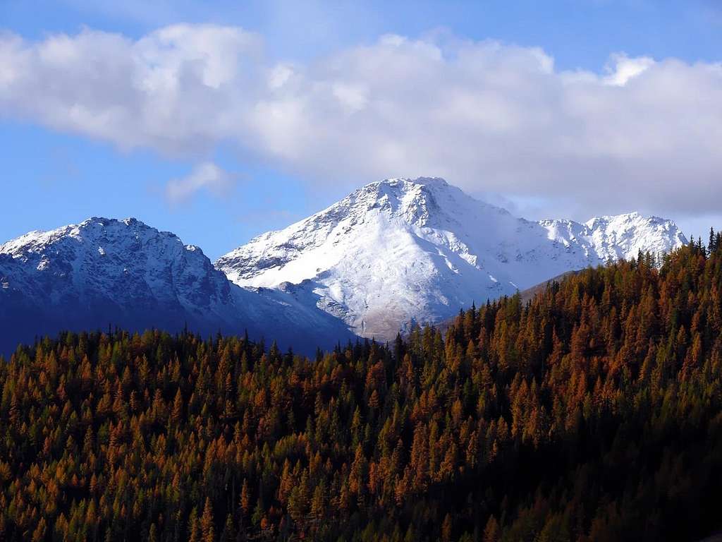 Il versante n-e del mont Fallère (3061 m.)