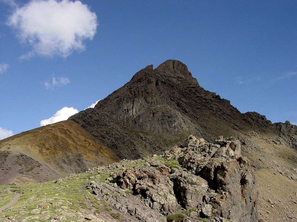 Multi-Colored Mountain