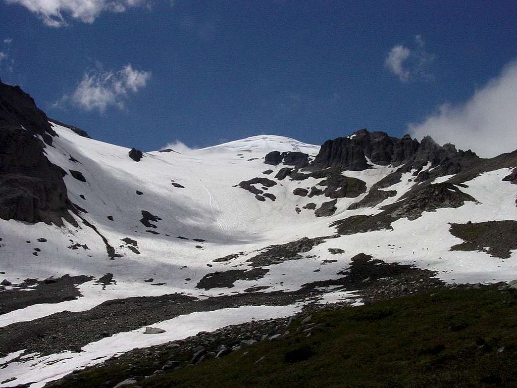Base of the Inter Glacier