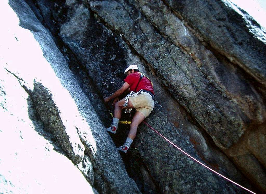 1st lead of the Right Standard Route