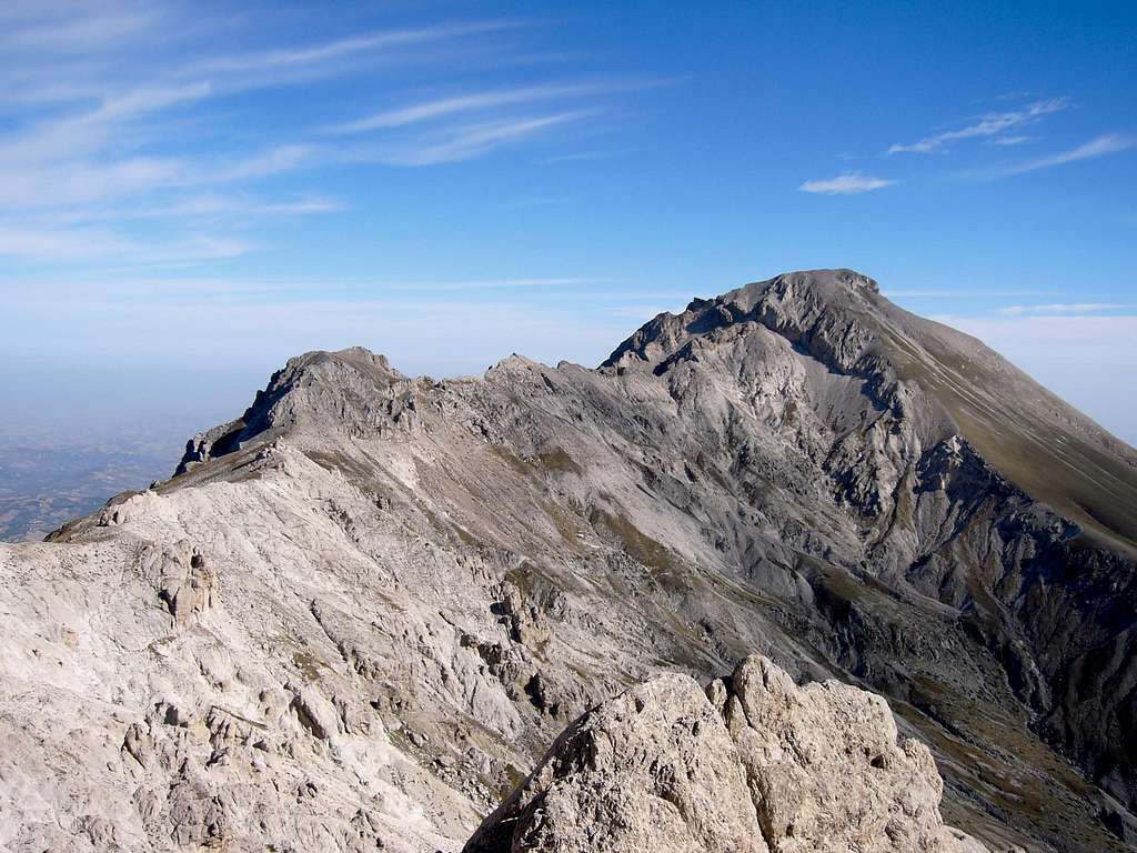Monte Camicia ridge