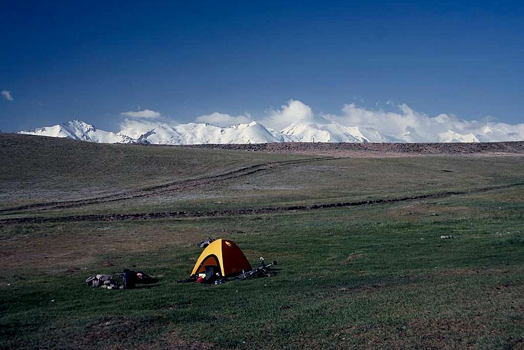 Camp in central Pamir