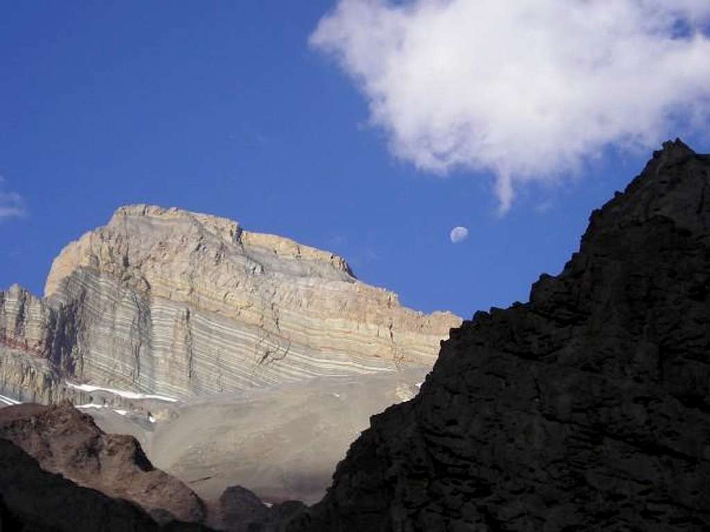 Moon Over the Strata