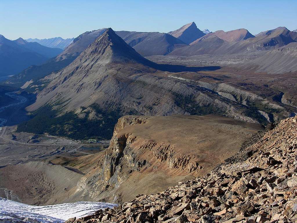 Mount Wilcox and Wilcox Pass