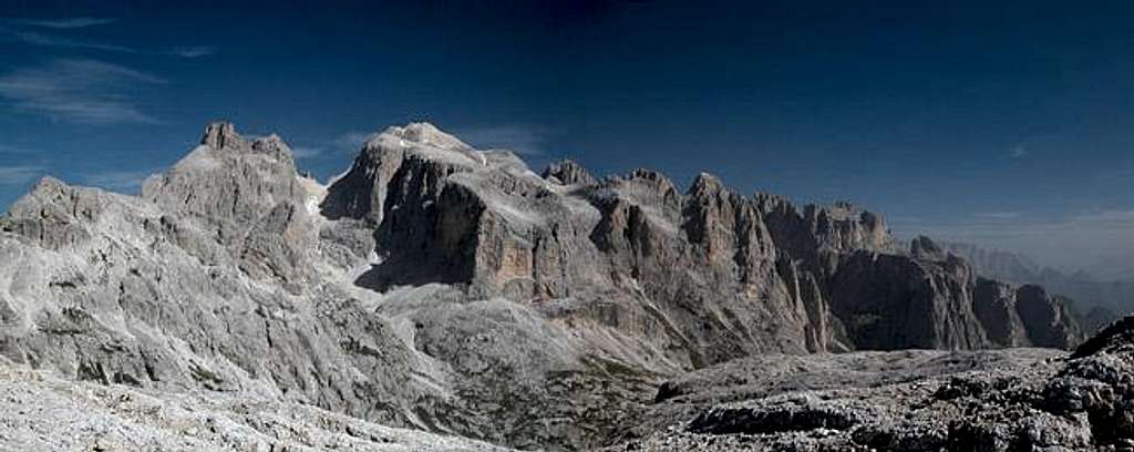 The Northern Chain of the Pale di San Martino Group