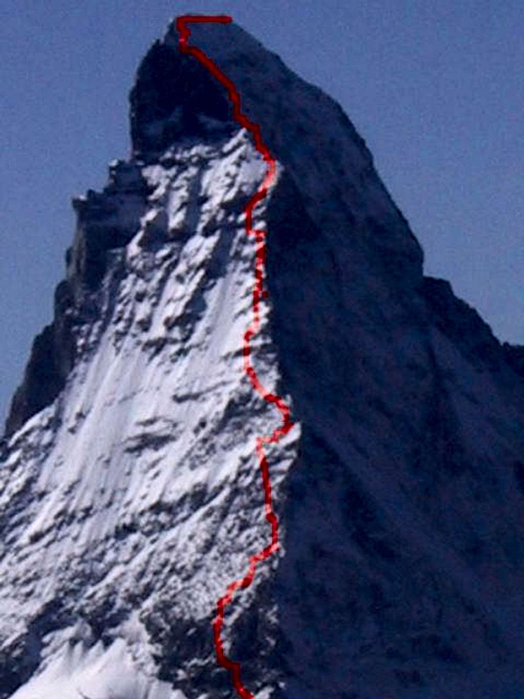 Matterhorn. Hörnli Ridge...