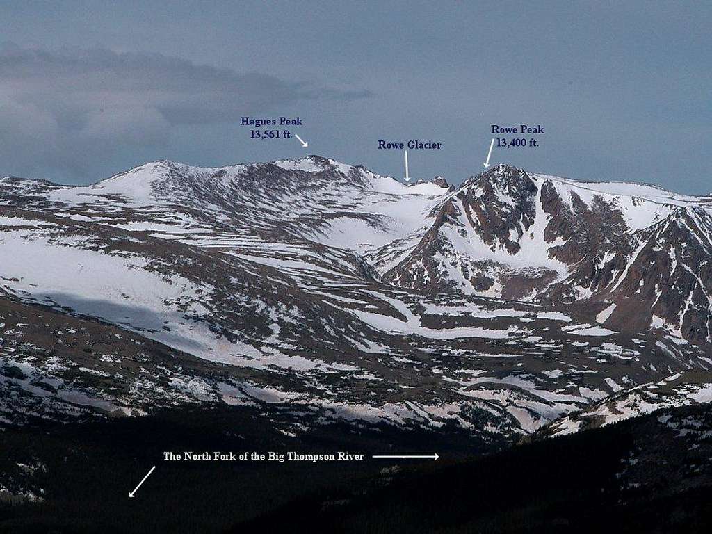 Hagues Peak & Rowe Peak