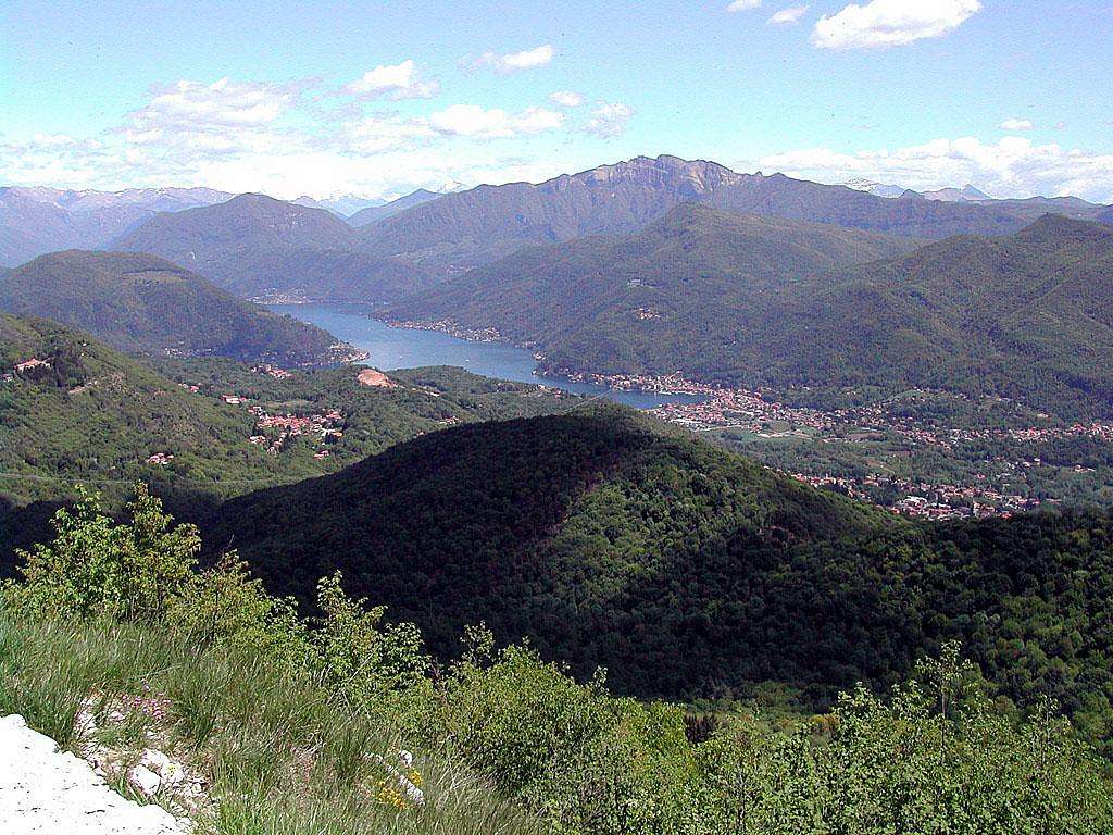the Lugano lake