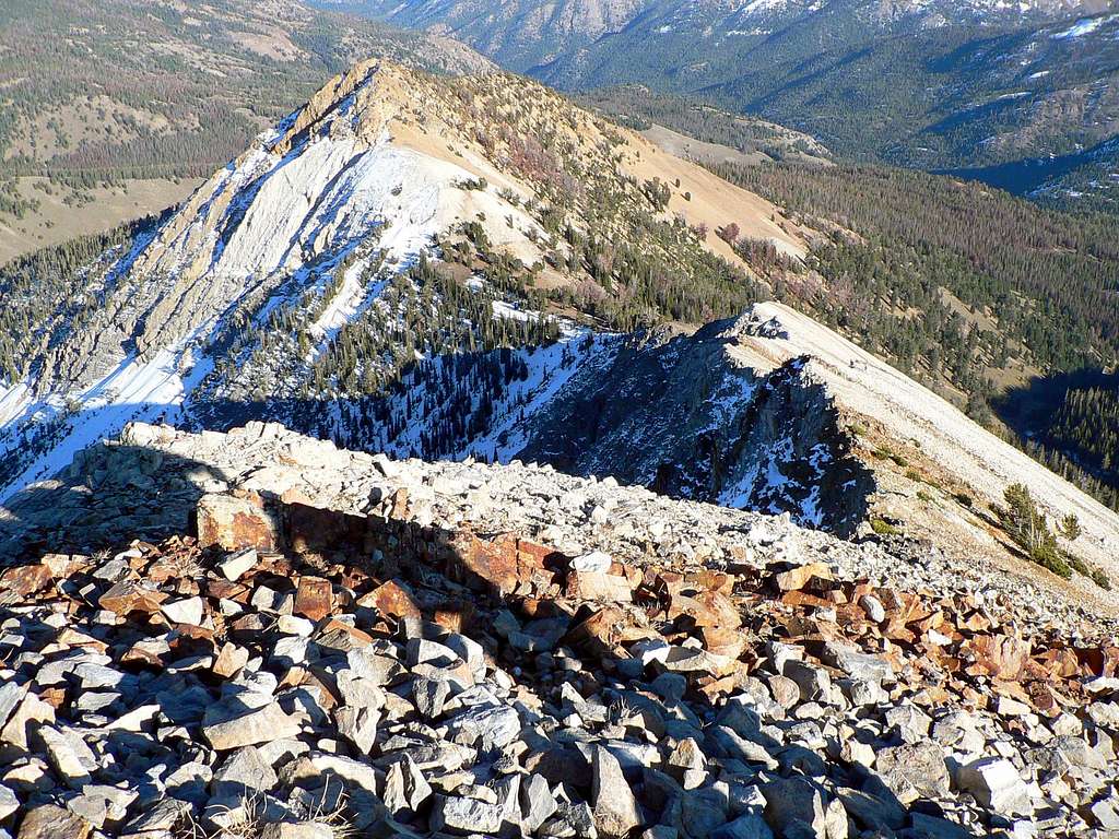 East Ridge of Croesus Peak