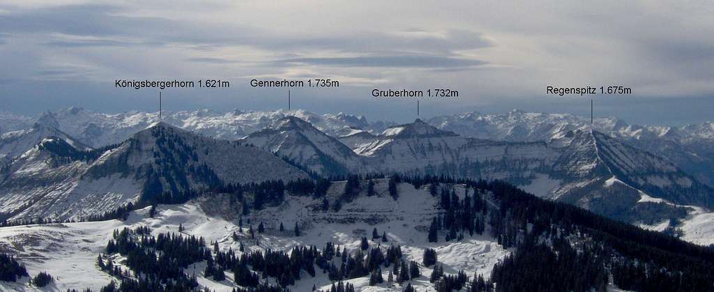 Zwoelferhorn, 1.522m