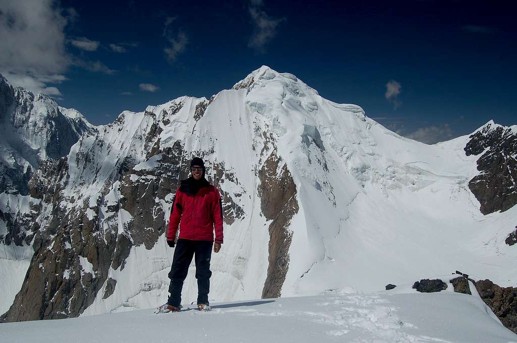 On the summit on Ghorhil Sar