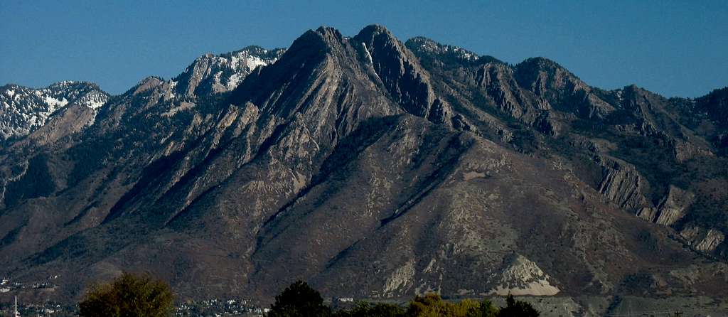 Mount Olympus from I-15