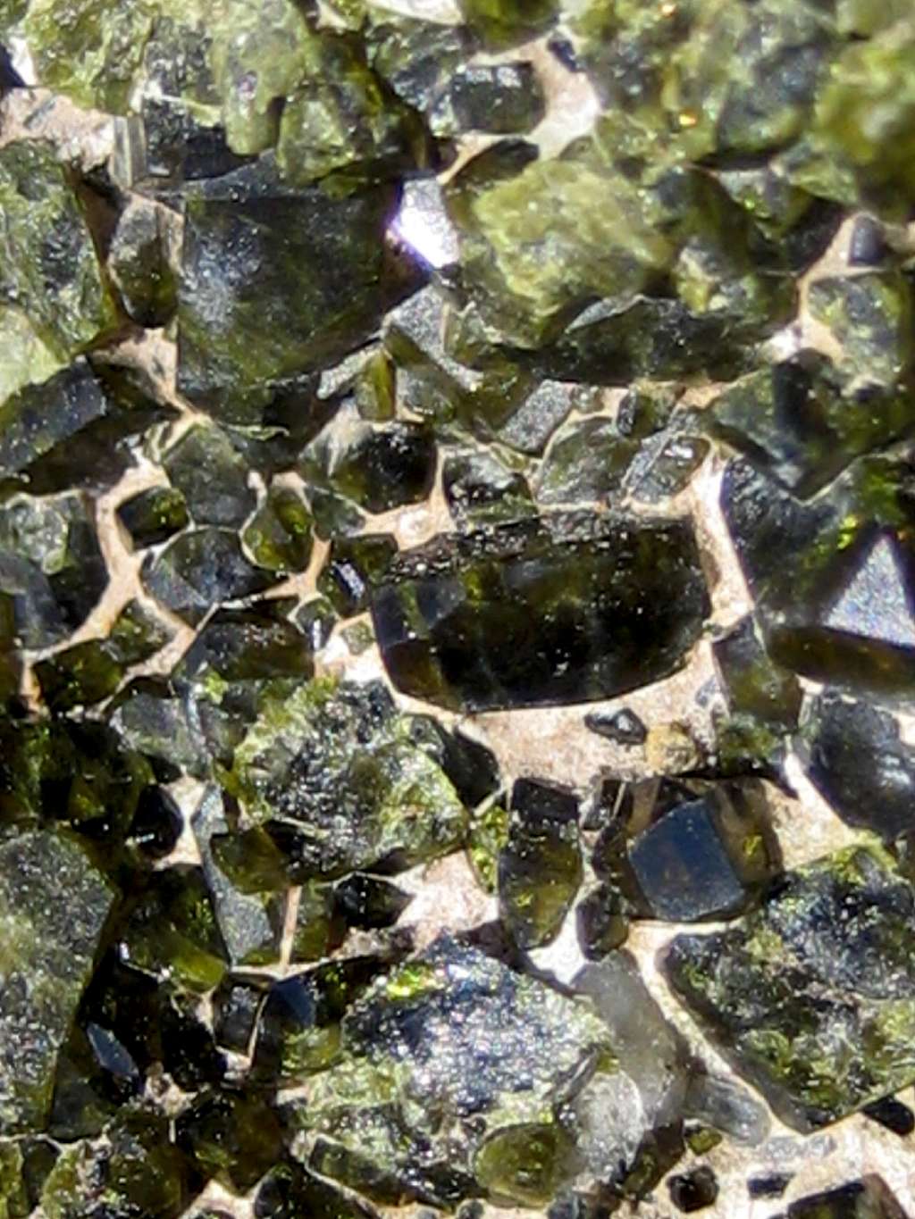 Epidote Crystals