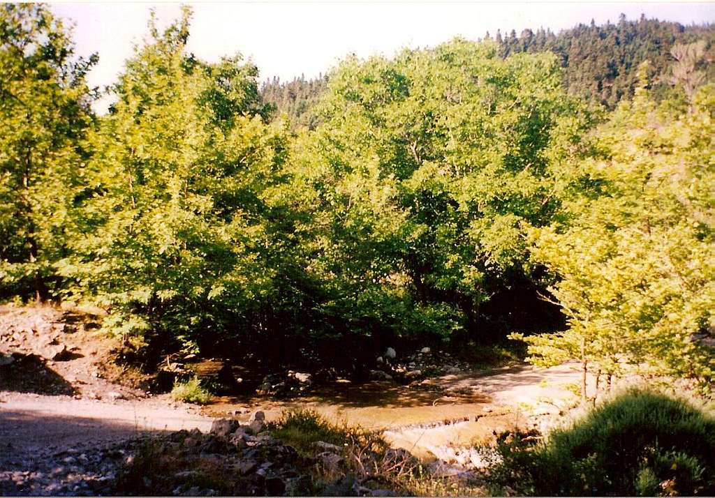 Vardousorema below the village of Artotina