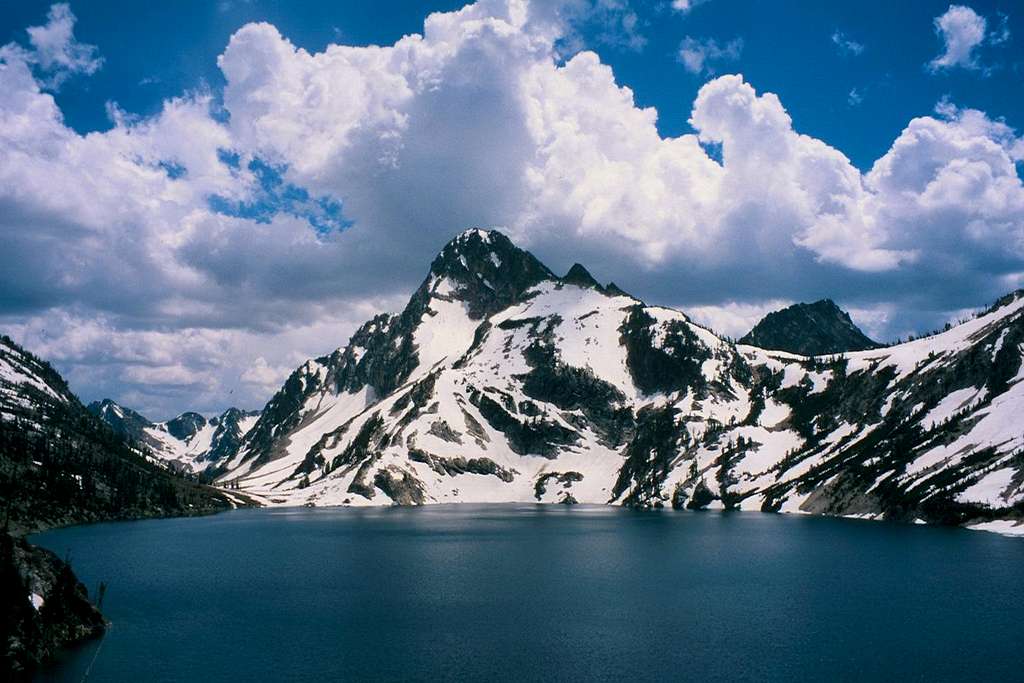 Mount Regan and Sawtooth Lake