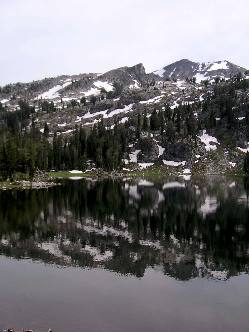 Gros Pk from Turquoise Lake