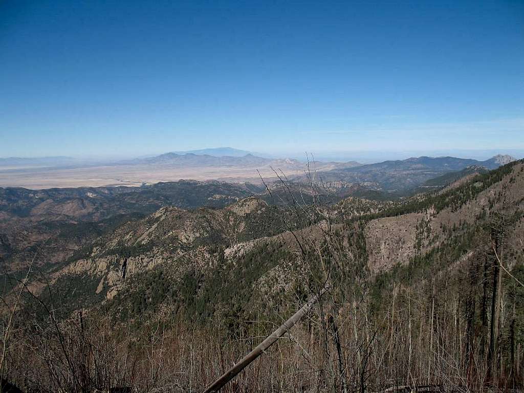 A near summit view