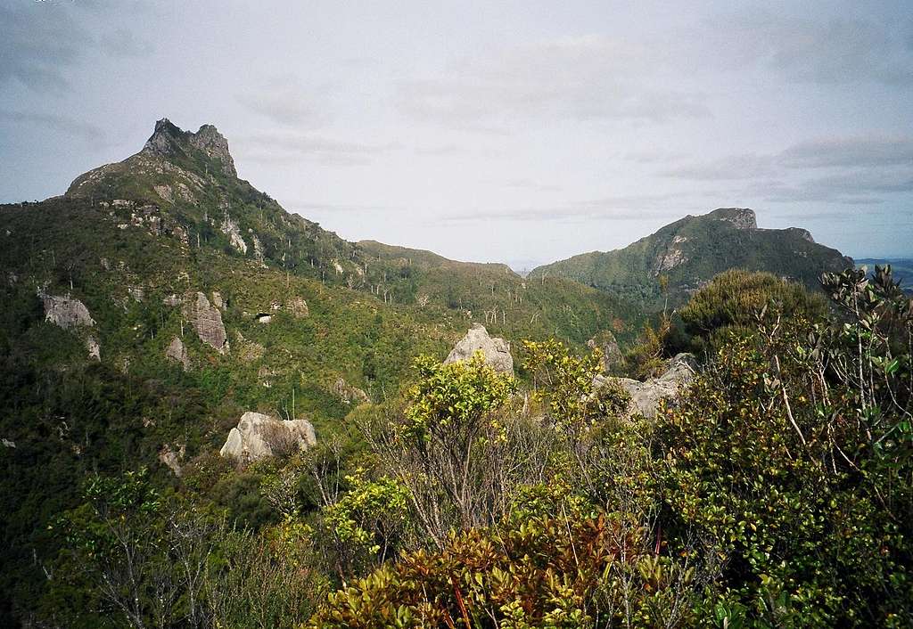 The Pinnacles from the west