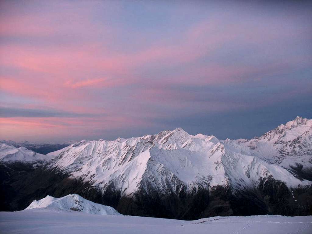 Mont Crammont at dawn